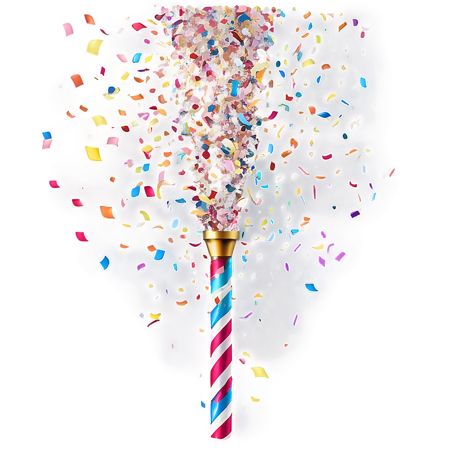 Festive Confetti Cannon Explosion Png Apf16