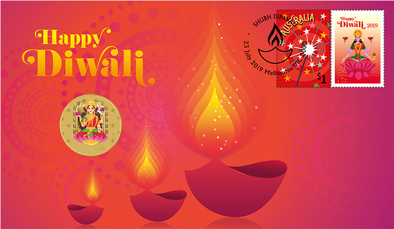 Festive Diwali Greeting Design PNG with transparent background