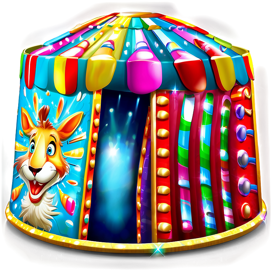 Festive Fairground Tent Png Nil51