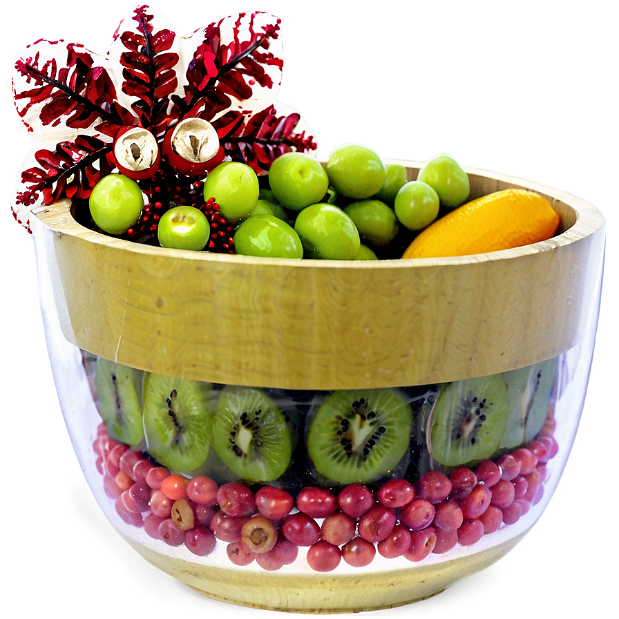 Festive Fruit Bowl Png 06132024