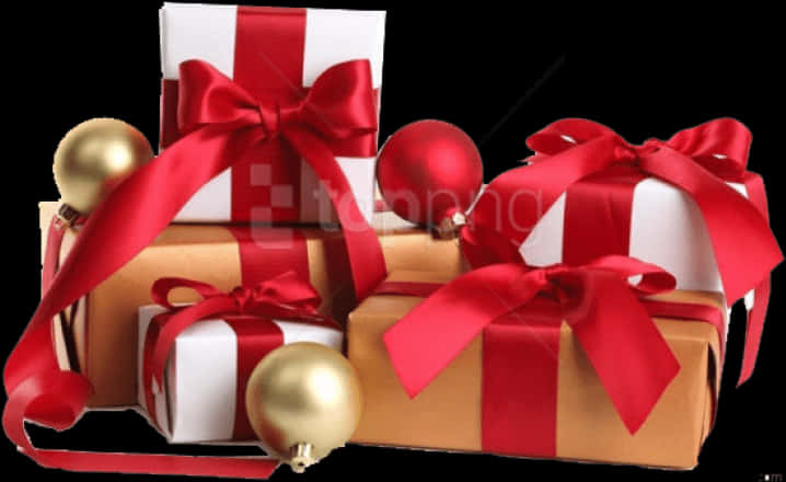 Christmas Gifts Png - Christmas Gift Boxes, Transparent Png PNG image with a transparent background, free high-resolution download