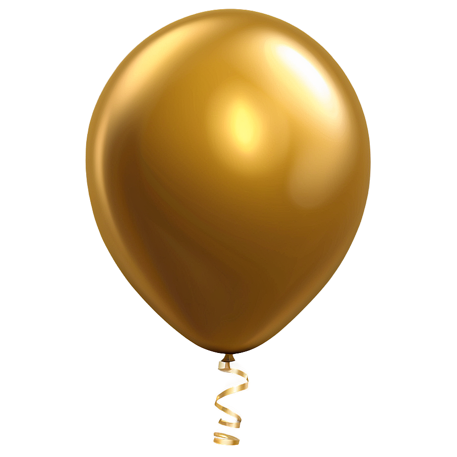 Festive Gold Balloons PNG 69 PNG image with a transparent background, free high-resolution download