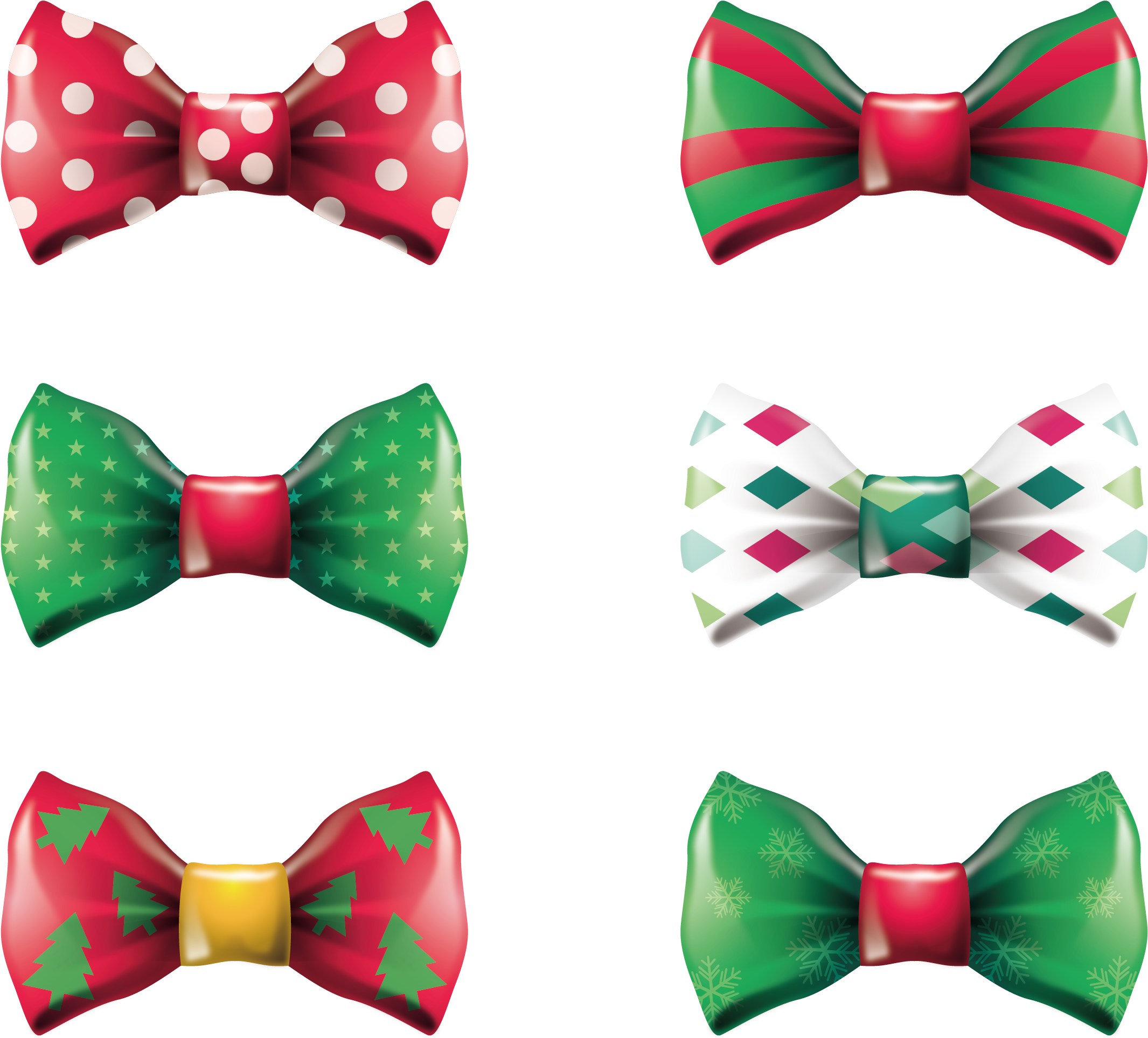 Festive Holiday Bow Ties Collection