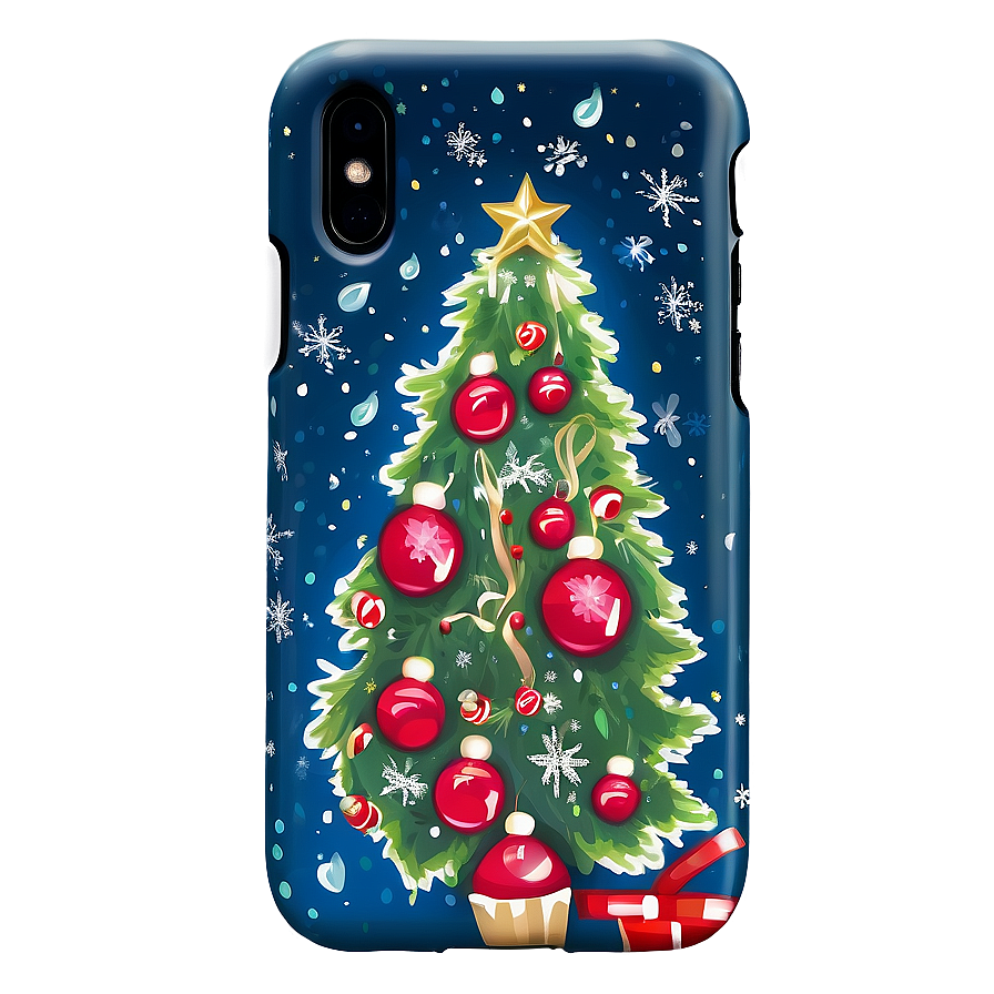 Festive Holiday Phone Case PNG iwd55 PNG with transparent background