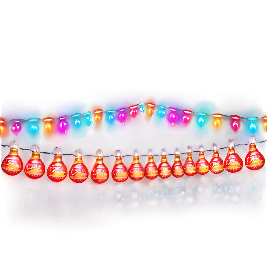 Festive House Party Lights Png 95