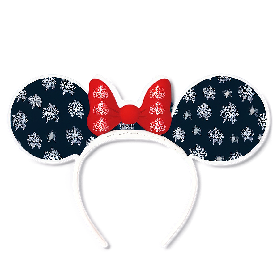 Festive Mouse Ears Pattern Png Euo Image