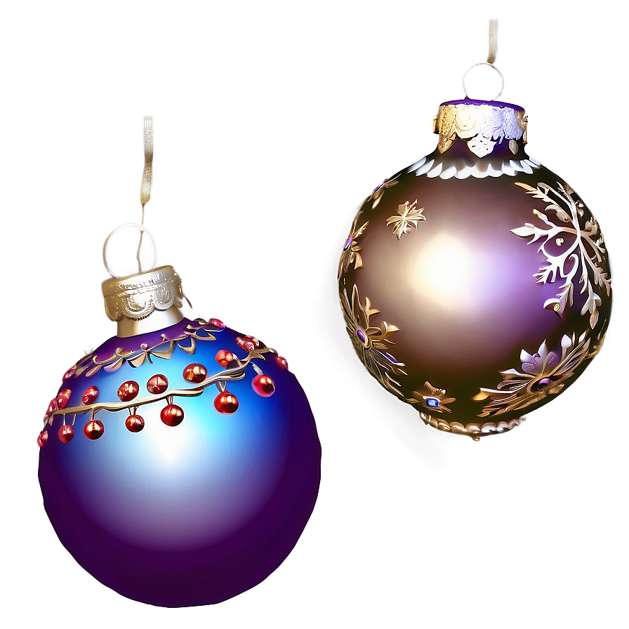 Festive Ornaments PNG hqk2 PNG with transparent background