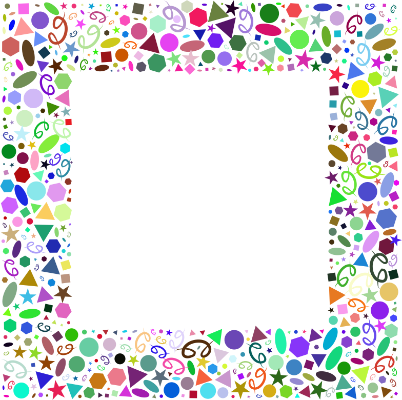 Festive Party Frame Background