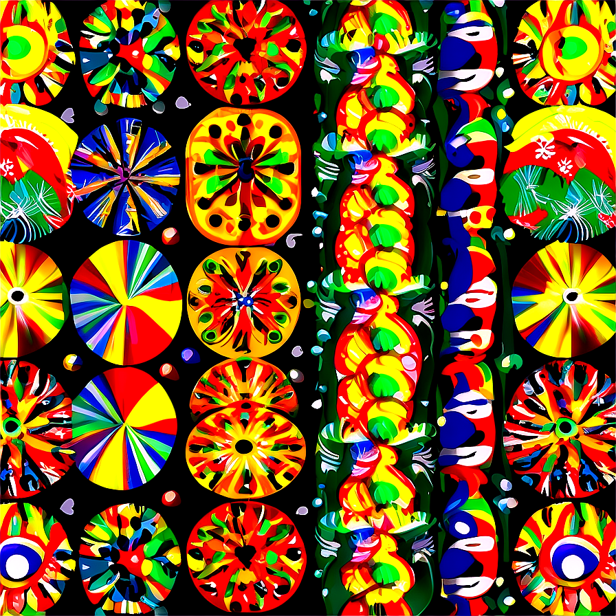 Festive Pattern Design Png 73