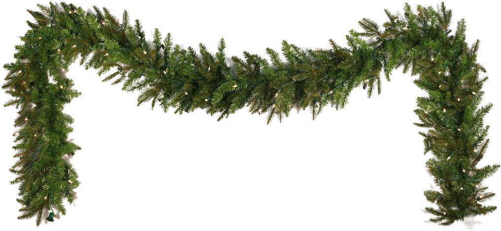 Garland Png - Real Christmas Garland Png, Transparent Png PNG with transparent background