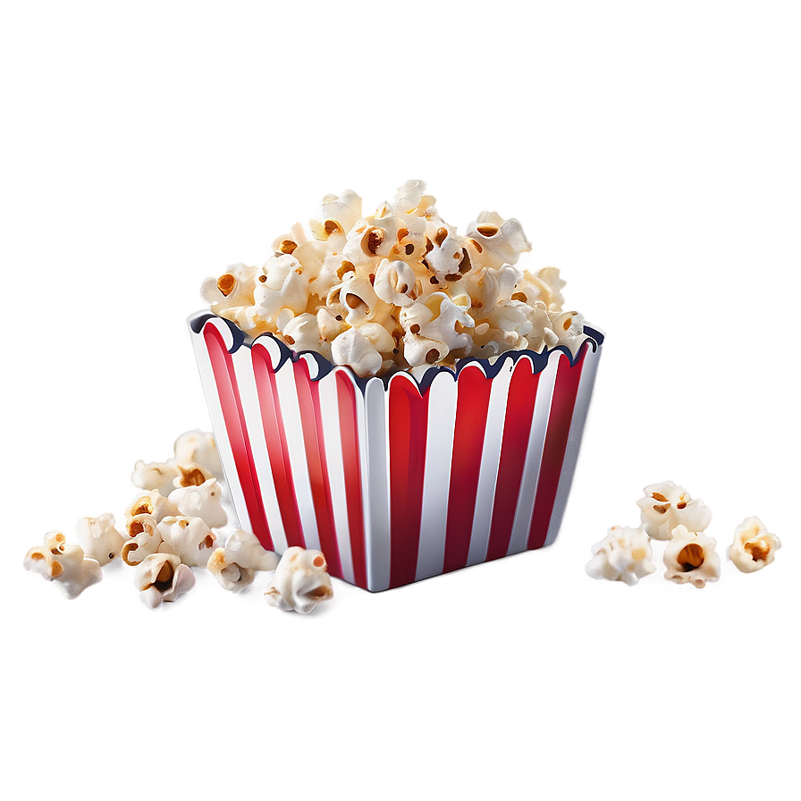 Festive Popcorn Png Cmd51