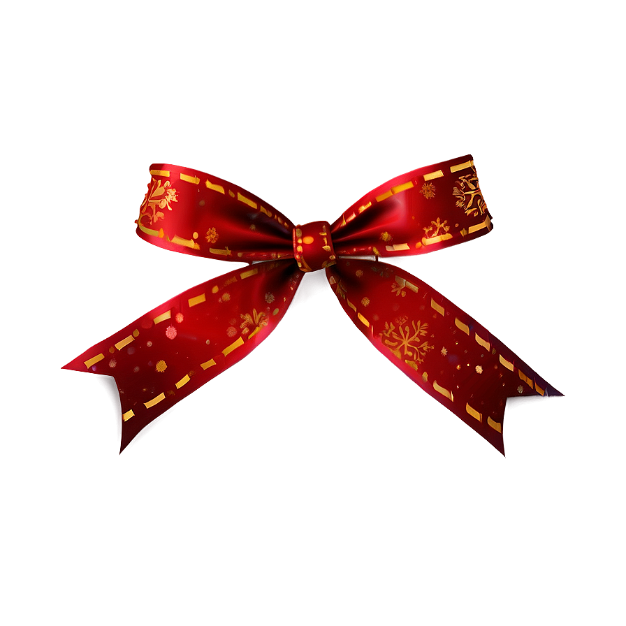 Festive Red Ribbon Png 80