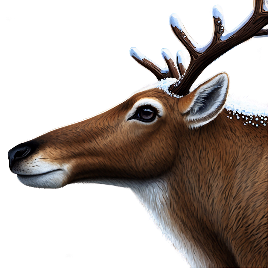 Festive Reindeer Png 52