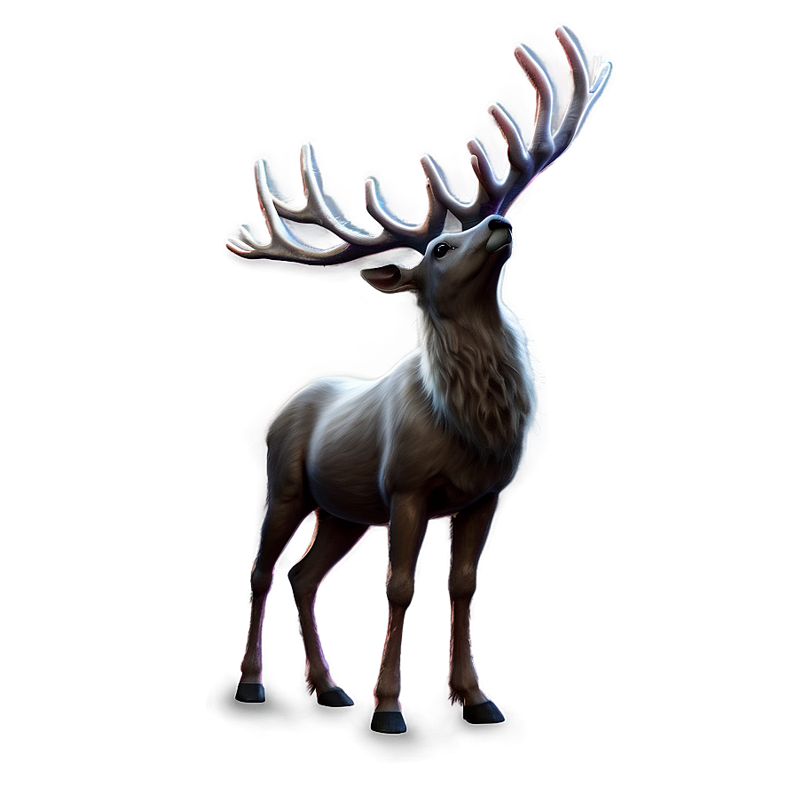 Festive Reindeer Png 56