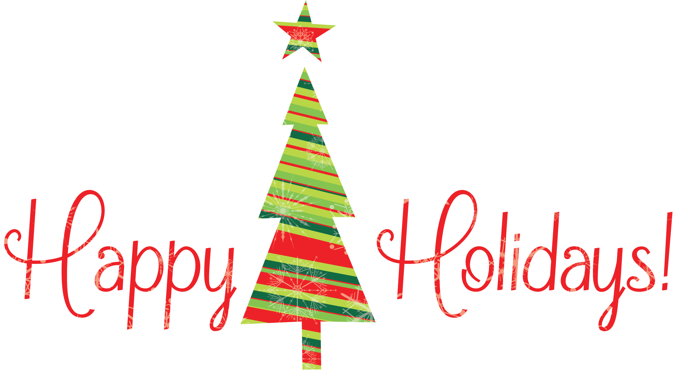 Happy Holidays 01 - Happy Holidays Clip Art PNG with transparent background
