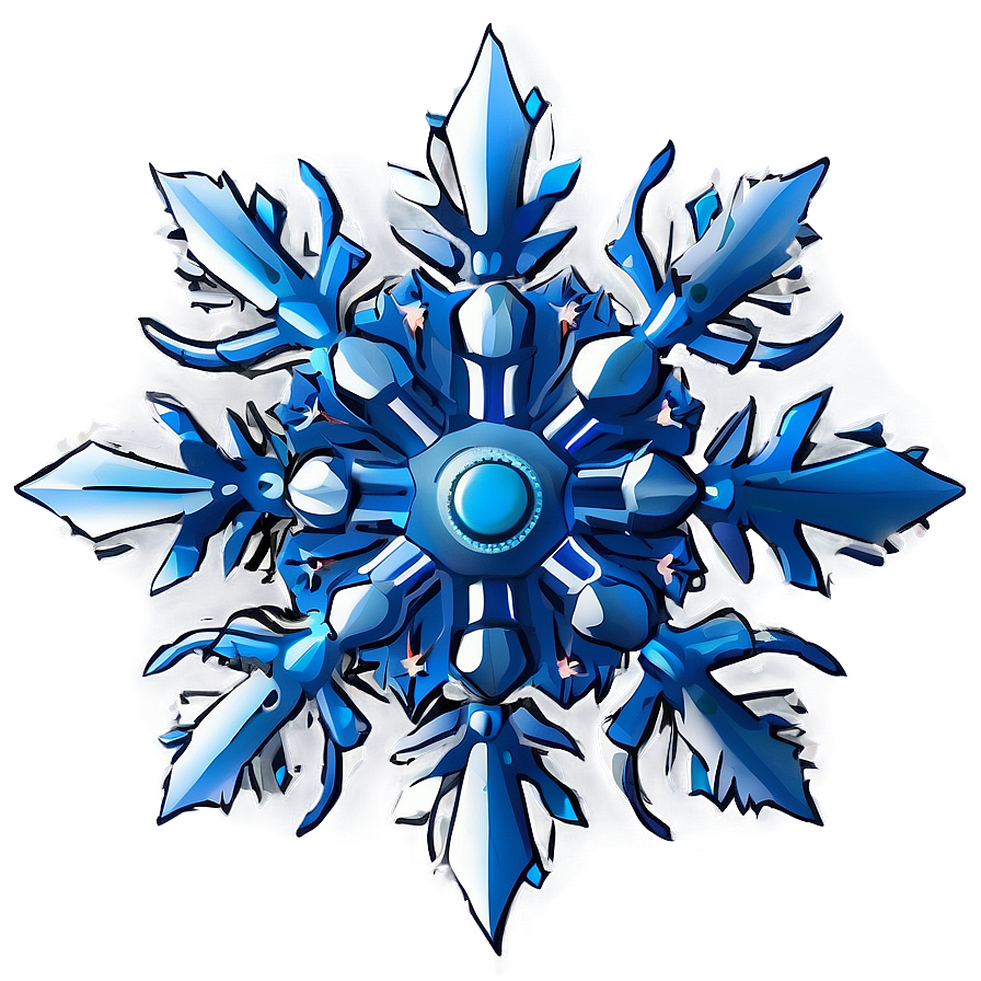 Festive Snowflake Symbol Png 13