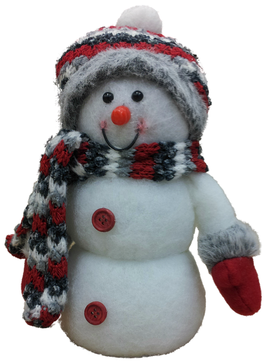 Festive Snowman Plush Toy