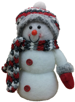 Festive Snowman Plush Toy