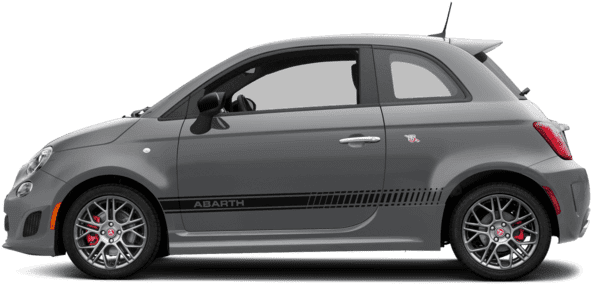 Fiat - Fiat 500 Abarth 2017 Side, HD Png Download PNG with transparent background