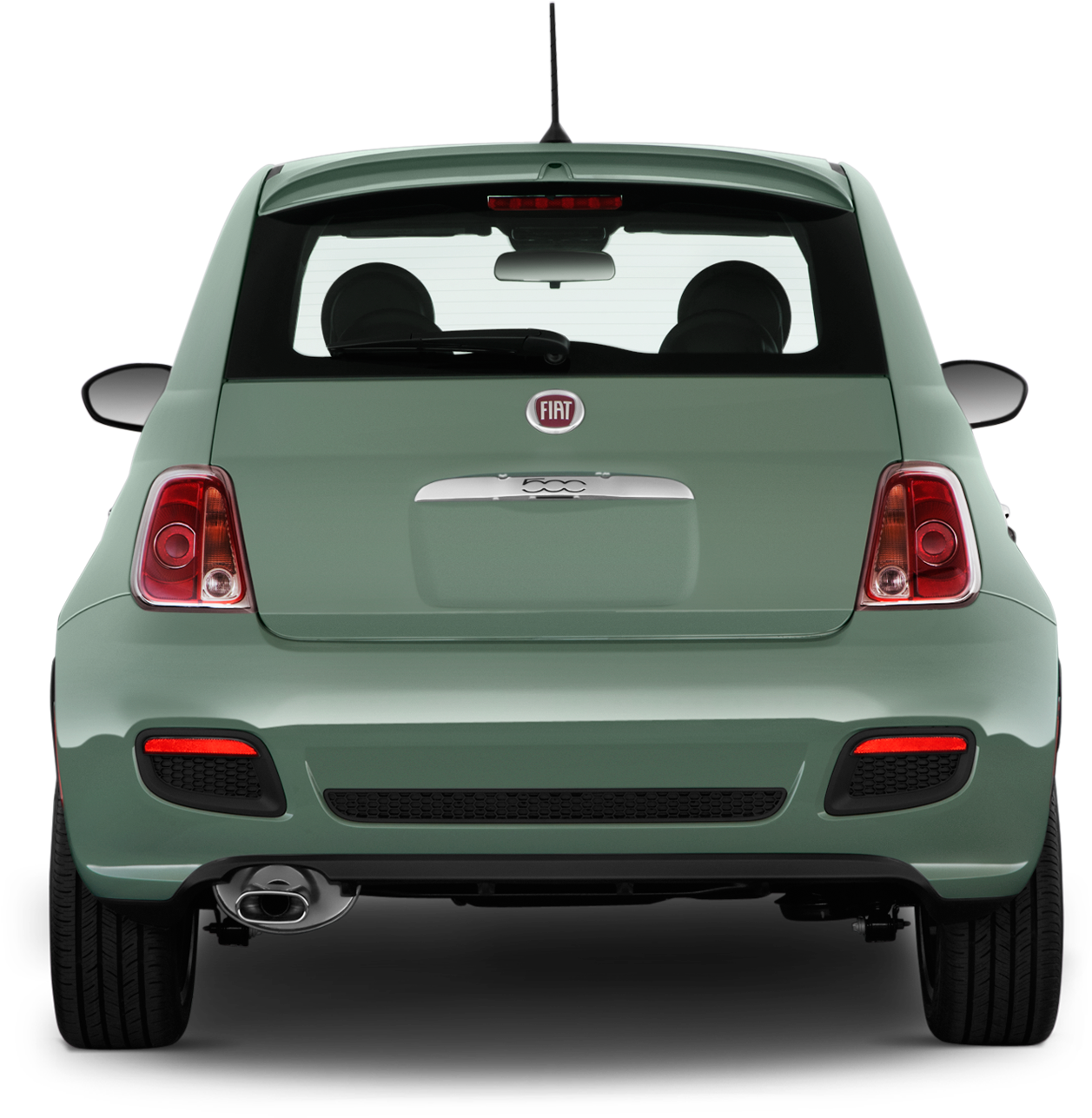 Fiat Tuning Png Photos - Back Of Fiat 500, Transparent Png PNG with transparent background