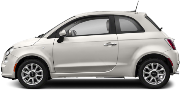 New 2019 Fiat 500 Pop - Fiat 500 Pop Side, HD Png Download PNG with transparent background