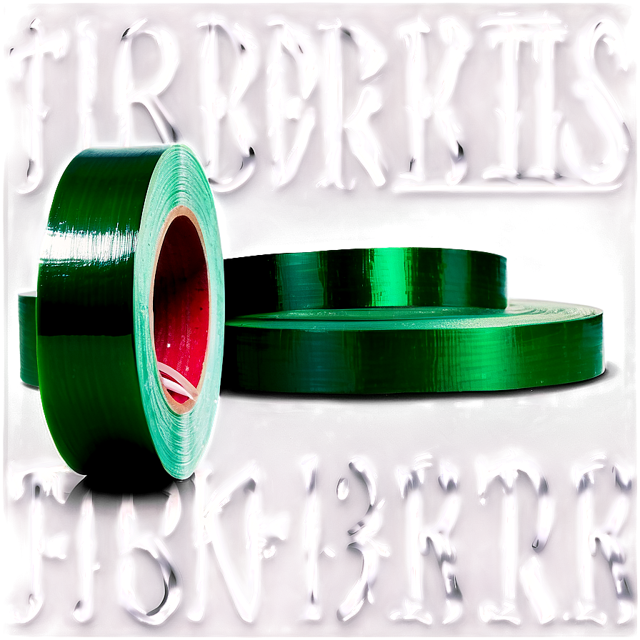 Fiber Green Tape Png Xcp73