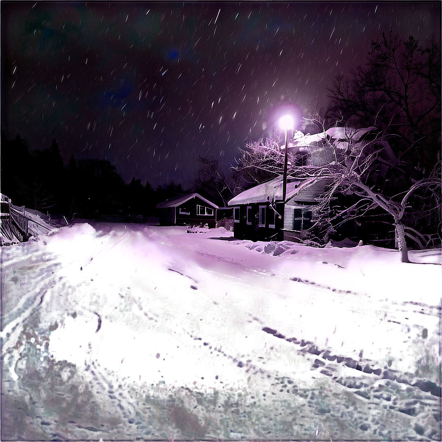 Fierce Blizzard Night Png Fkk83