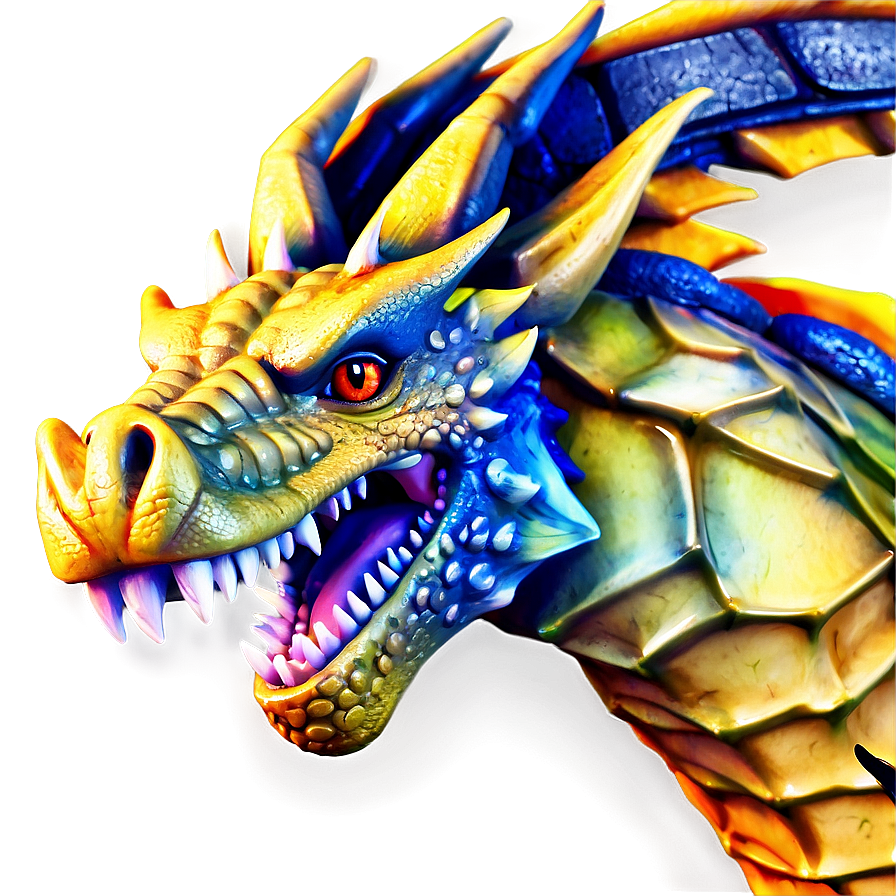 Fierce Dragon Clipart Png 59