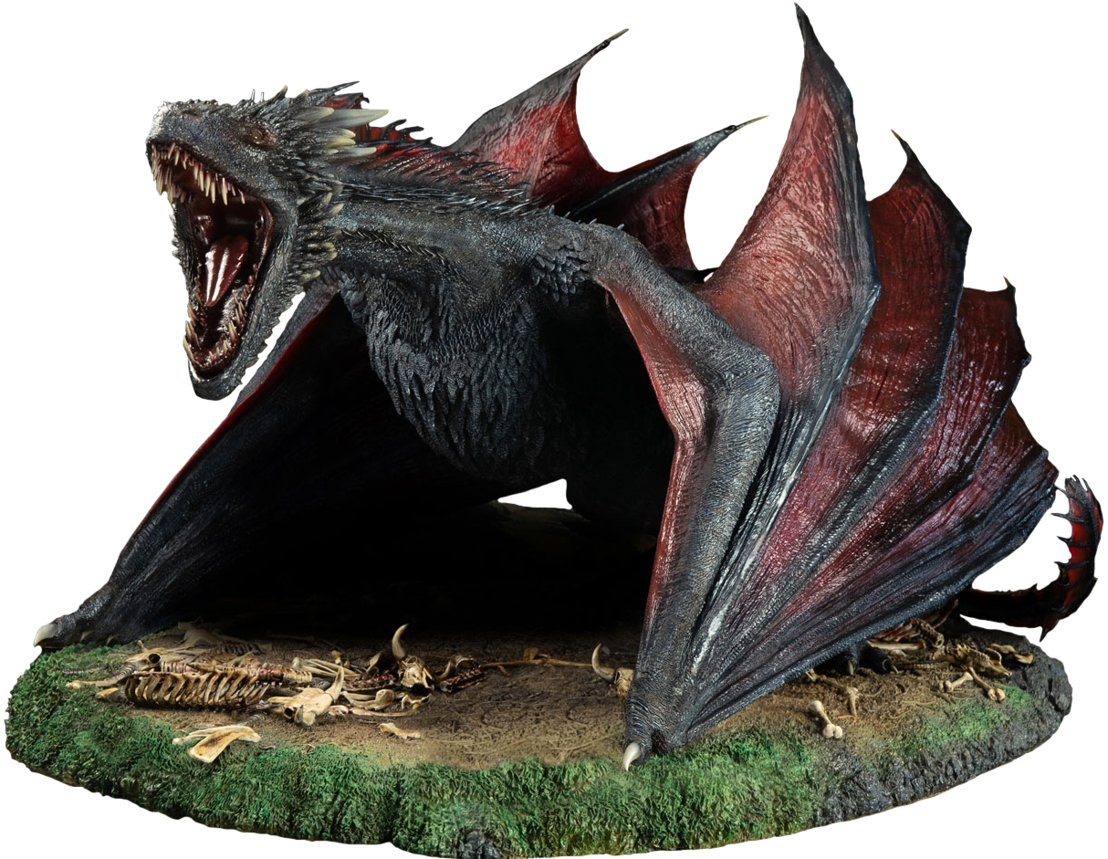 Fierce Dragon Statue Gameof Thrones