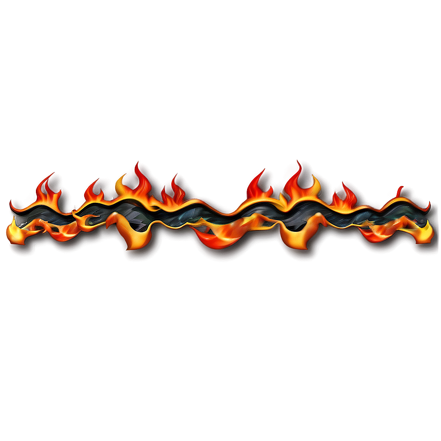 Fierce Fire Border Png 31