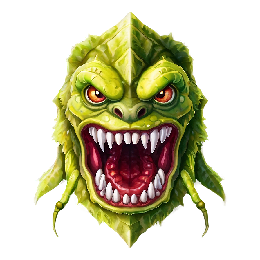Fierce Monster PNG 05232024 PNG with transparent background