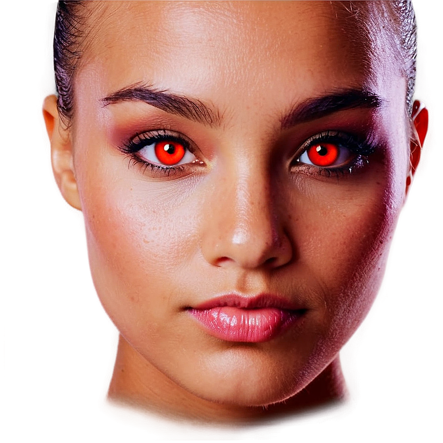 Fierce Red Eye Glow Png Ttv32