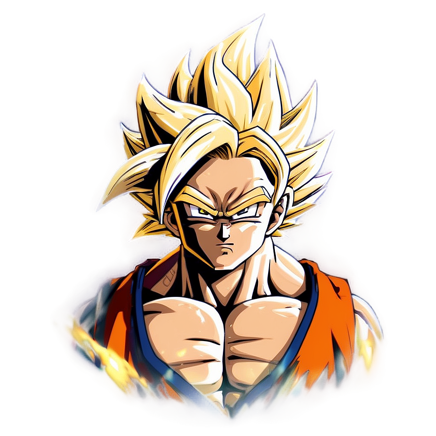 Fierce Super Saiyan Hair Png 06122024