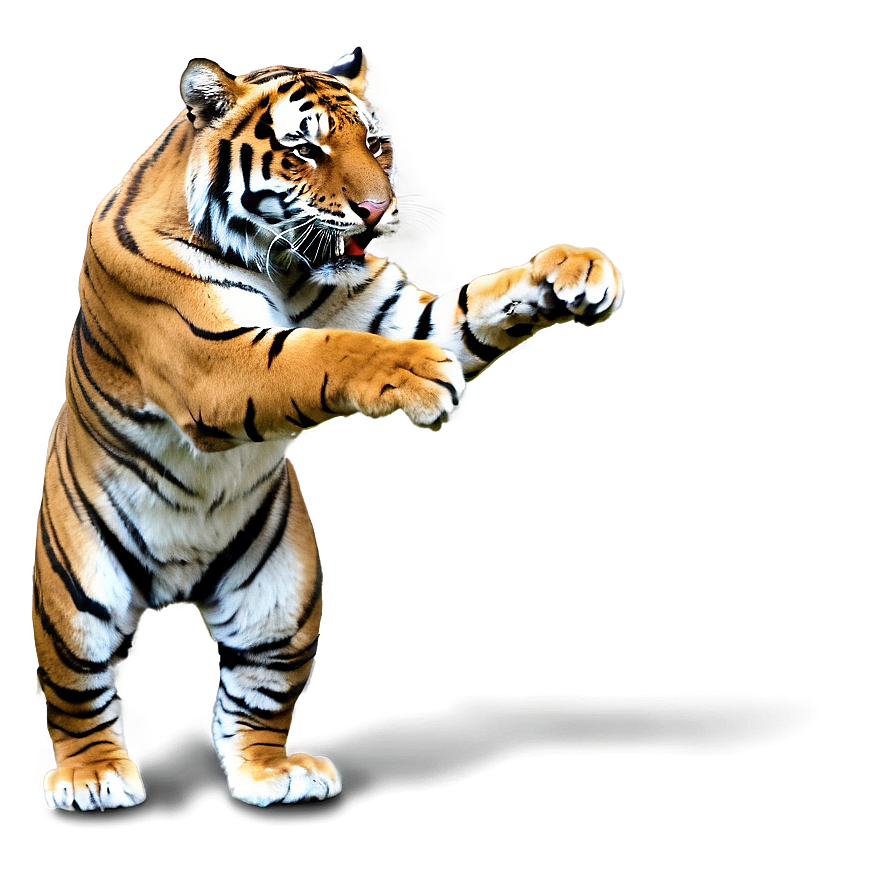 Fierce Tiger Stance Png 05062024