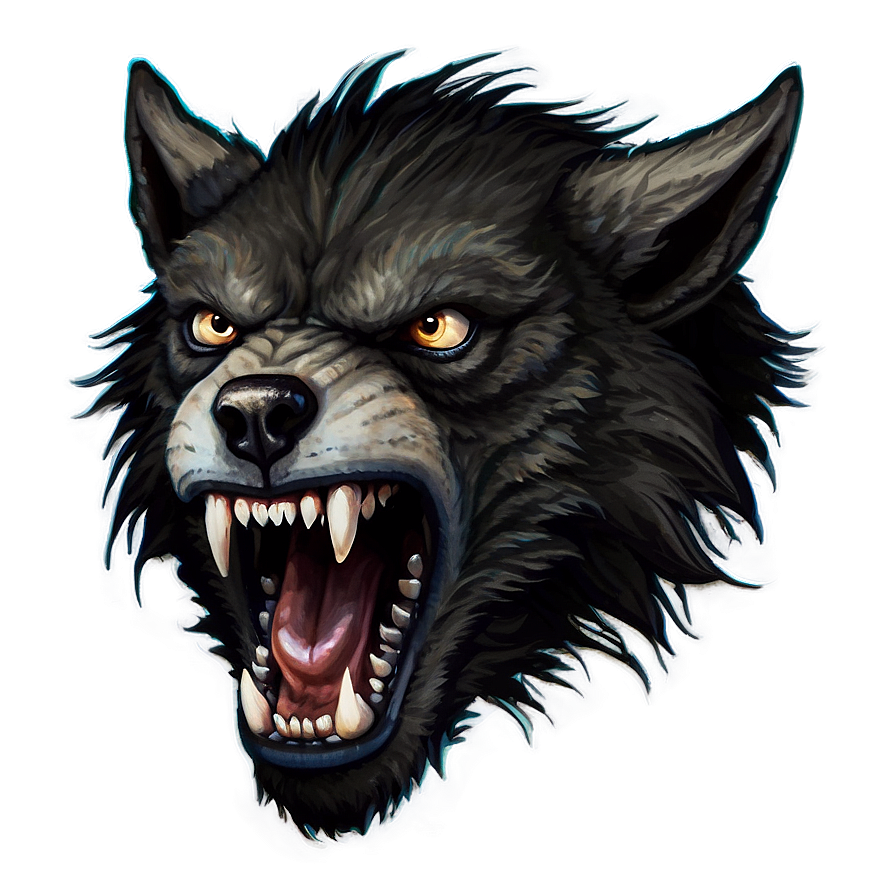 Fierce Werewolf Png 06202024