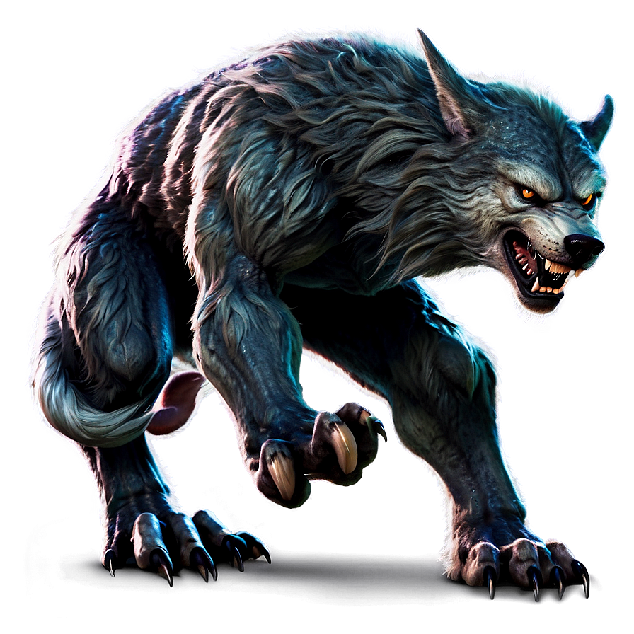 Fierce Werewolf Png Rfq