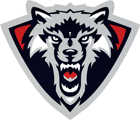 Fierce Wolf Shield Logo