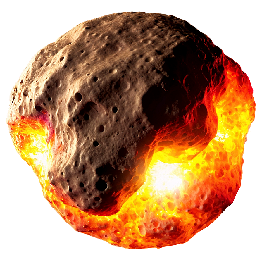 Fiery Asteroid PNG lay88 PNG image with a transparent background, free high-resolution download