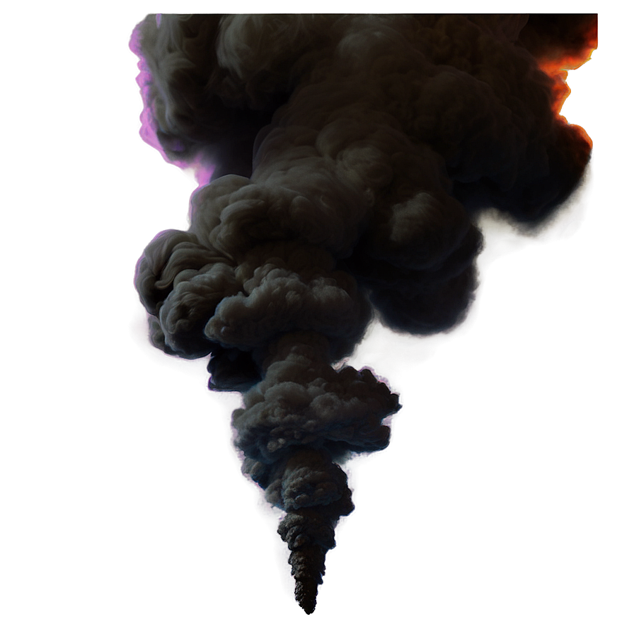 Fiery Burnout Smoke Png Elj38