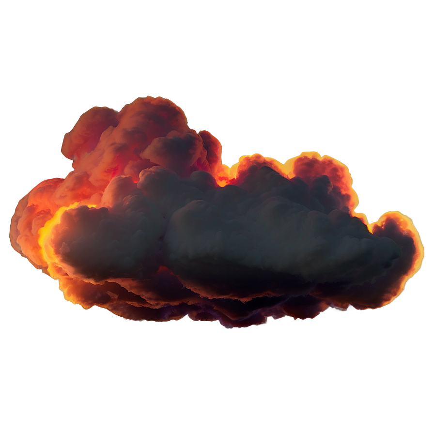 Fiery Dream Cloud Png 06282024