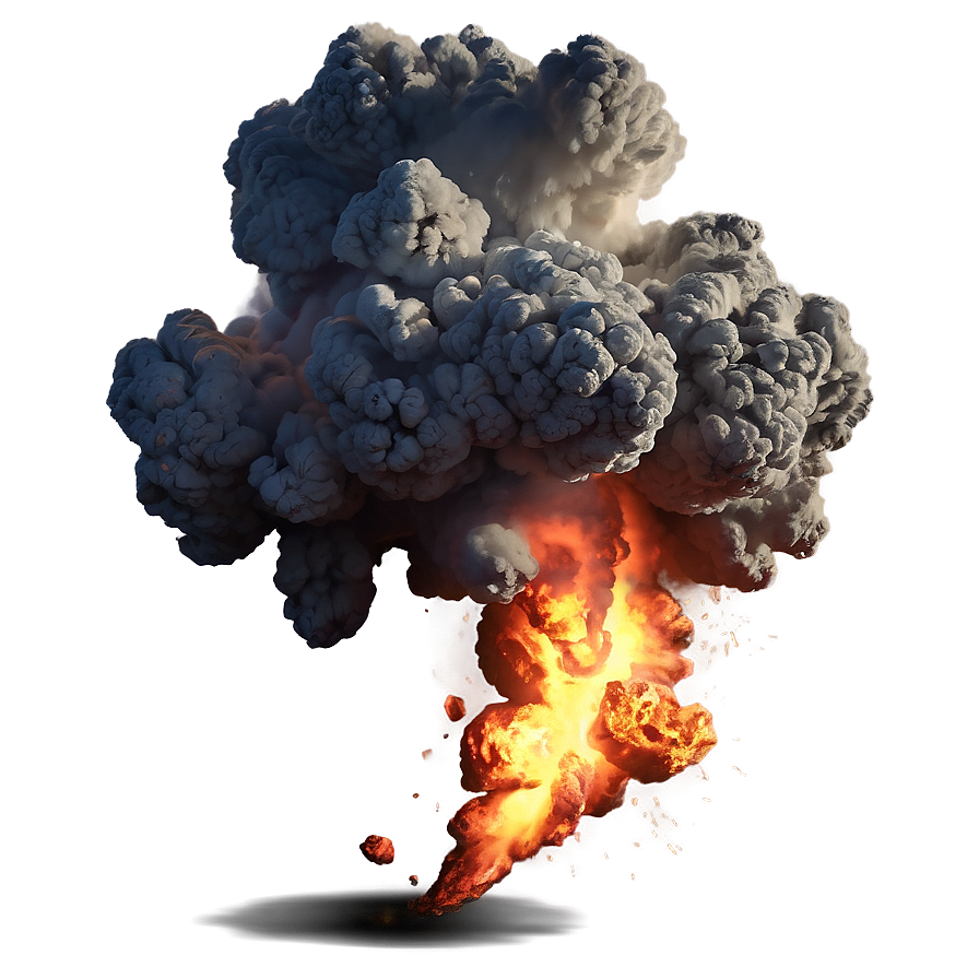Fiery Explosion Design PNG 45 PNG with transparent background