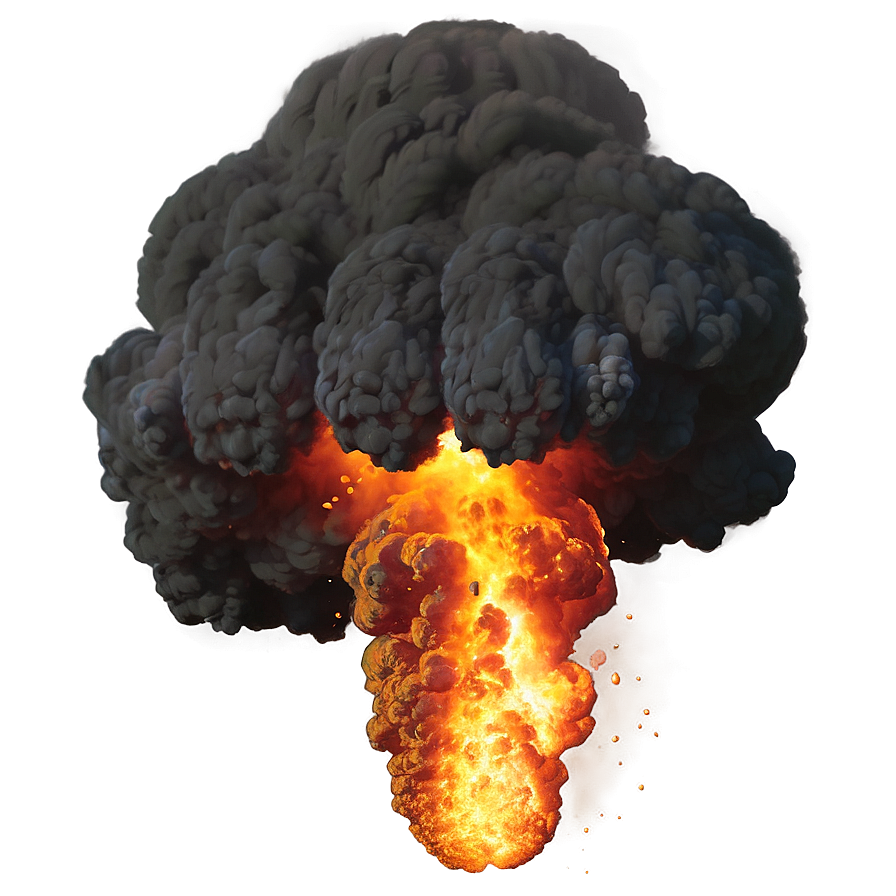 Fiery Explosion Overlay Png Jlc53