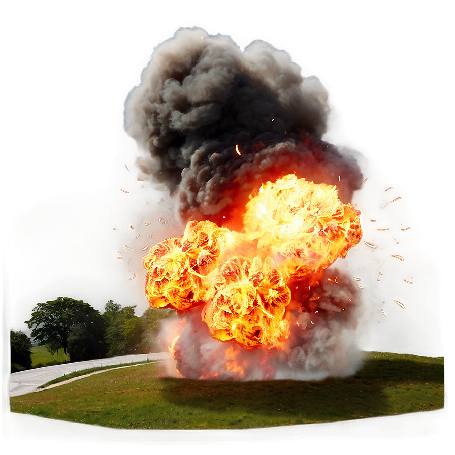 Fiery Explosion Png D