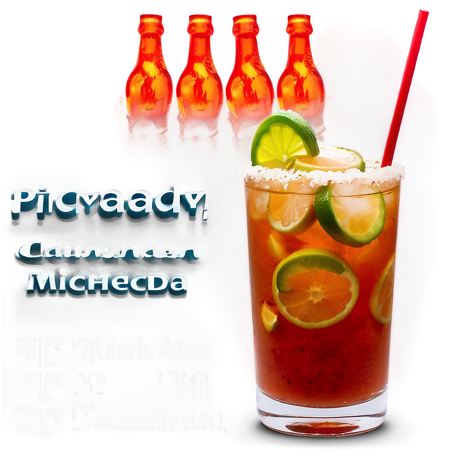 Fiery Hot Michelada Recipe Png Erc30