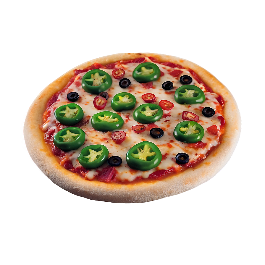 Fiery Jalapeño Pizza Png Yvy81