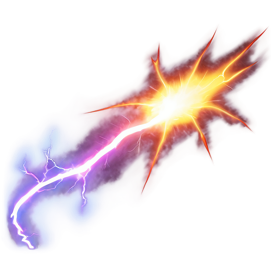 Fiery Lightning Bolt PNG qbt PNG image with a transparent background, free high-resolution download