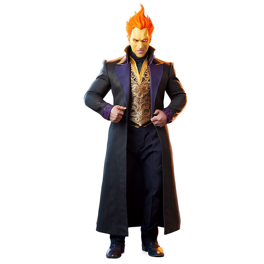 Fiery Villain PNG dyc36 PNG image with a transparent background, free high-resolution download