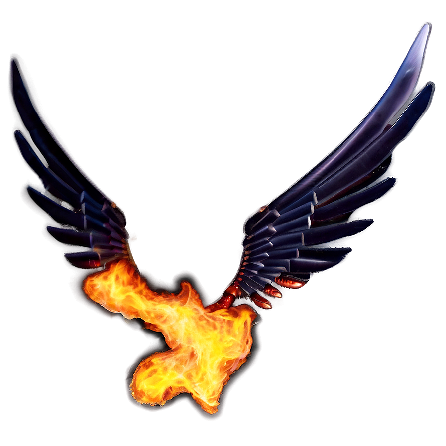 Fiery Wings Png Och