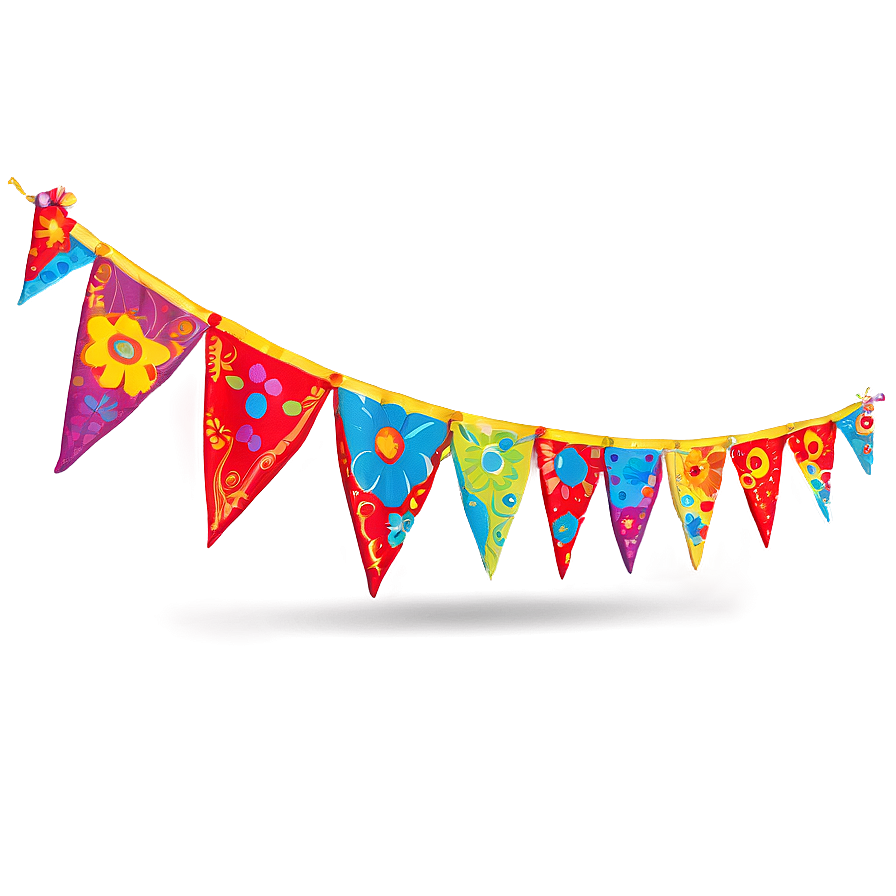 Fiesta Fabric Banner Png Hnq36