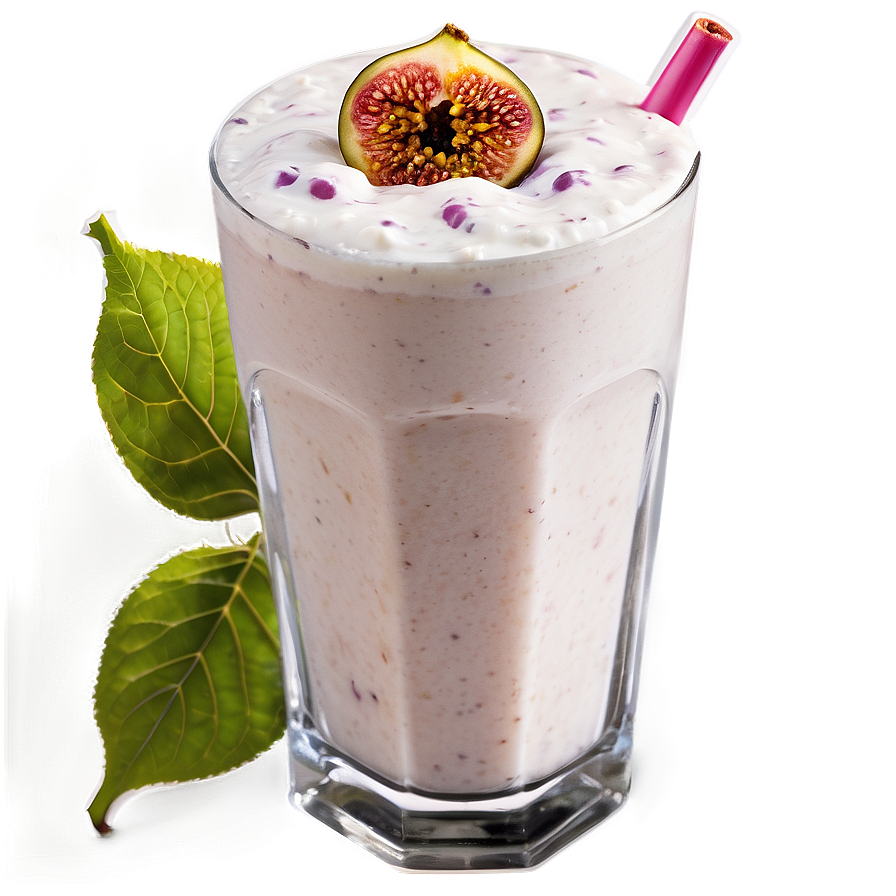 Fig Milkshake Png 05242024